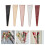 50pcs Elegant Flower Packaging Bags With Metallic Edges-White 3