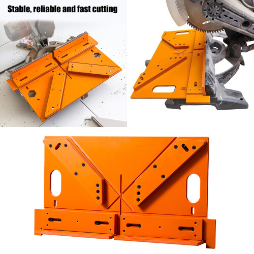 45 90 Degree Cutting Guide Jig With Precise Angles For Door-8mm 2