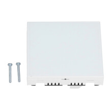 Intelligenter Temperaturregler für die Hausautomation, programmierbarer digitaler Thermostat mit weißem Digitaldisplay und präzisem NTC-Sensor, 3