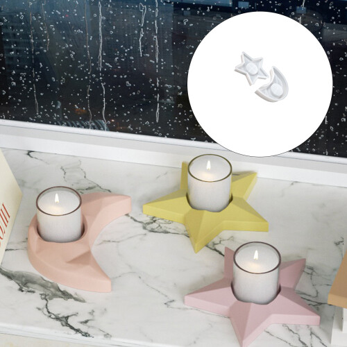 Practical Sturdy Silicone Craft Mould Home Accessory for-Star 1