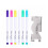 Fabric Maker with Metal Quilting Ruler-White pen with ruler 6