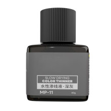 Easy To Use Water Based Model Detail Liquid Liner Fluid-Grey