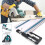 Aluminum Alloy Woodworking Guide Circular Cutter Track System 3