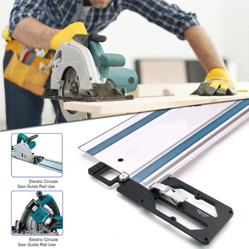 Aluminum Alloy Woodworking Guide Circular Cutter Track System 2