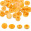 1000Sets T5 Resin Snap Fasteners 12mm Snap Button for-yellow 1