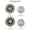 4Inch Brass Thread Backing Pad For Granites Polisher-4 inch M14 4