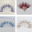 Artificial Flower Stems Pack of 10pcs Shatterproof Plastic-Gold 5