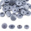 Resin Snap Button Colored T5 Snap for Bibs Diapers Baby-grey 1