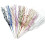 Artificial Flower Stems Pack of 10pcs Shatterproof Plastic-Pink 5