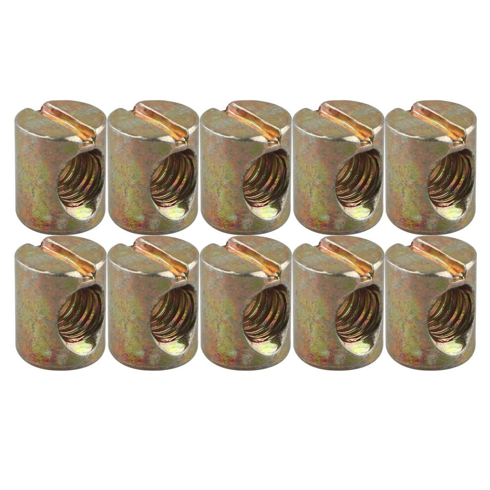 Smooth Screw Alignment Replacement Screws, Firm Holding Capacity Spring Loaded Barrel Nuts For Furniture Beds Crib Chairs, Easy Furniture Assembly Wit 9454554566887