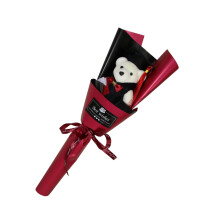 Graduation Bouquets Bear Bouquets for Graduation Ceremonies-Red