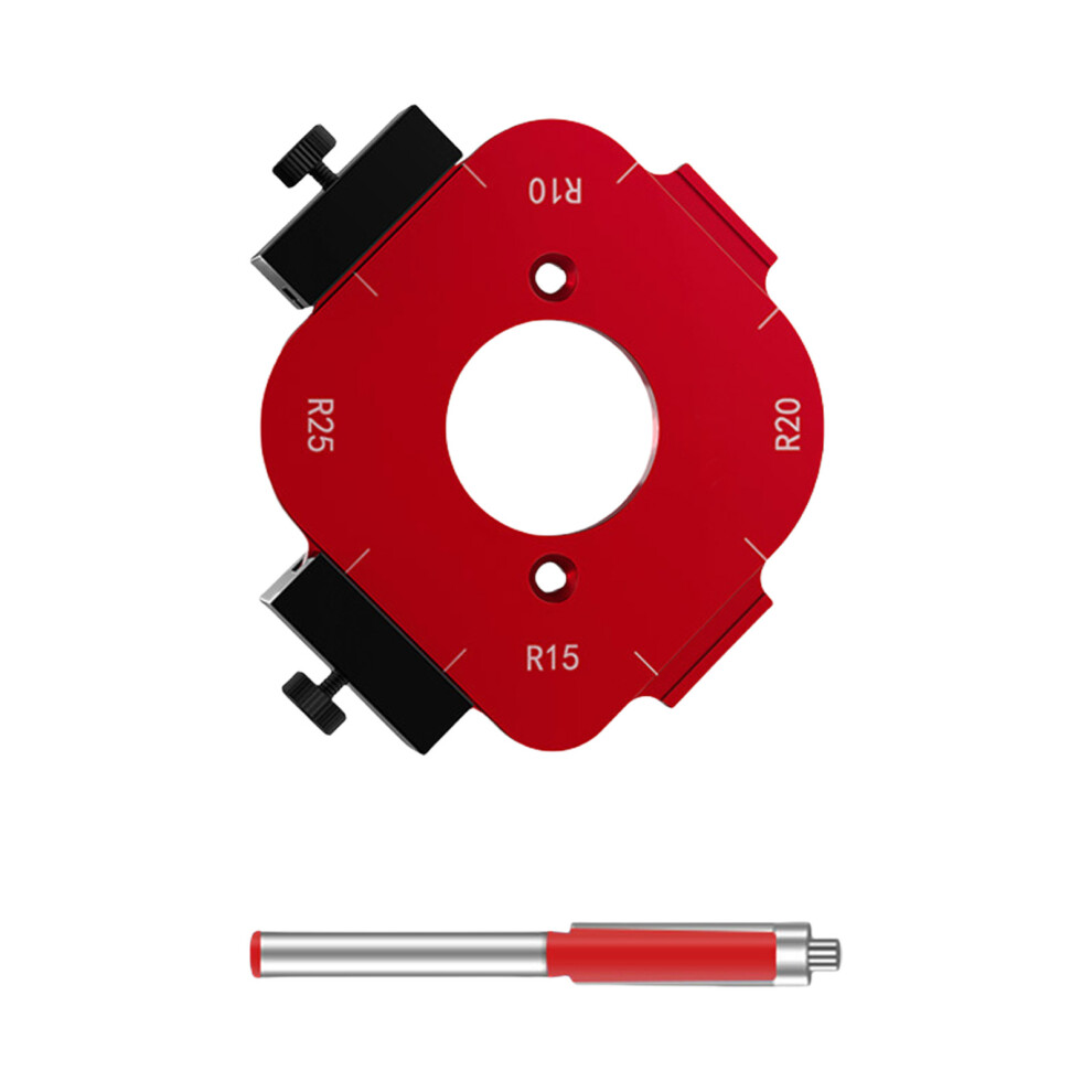 4 In 1 Arcs Angle Positioning Template Aluminum Corner-S 7696000661568