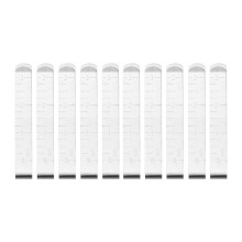 Stainless Steel Hemming Clips Metal Crimping-10 pieces 1 pack
