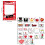 Valentines Day Photo Booth Props Set,Romantics-1pcs photo frame 3