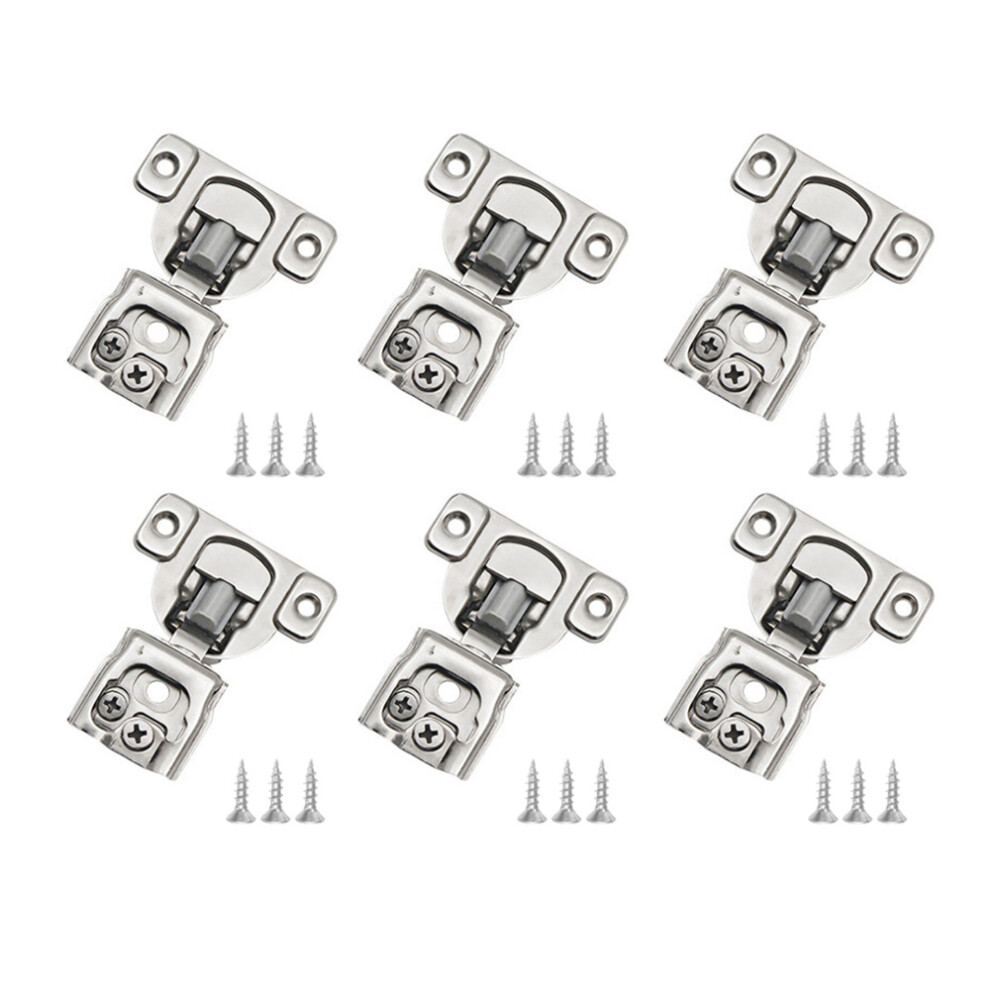 Hidden Hinges For Cabinet Doors, Soft Close Cabinet Hinges With 3-Ways Adjustment, Concealed Surface Mount Cabinet Hinges For Frameless Kitchen Cabine 9454554571898