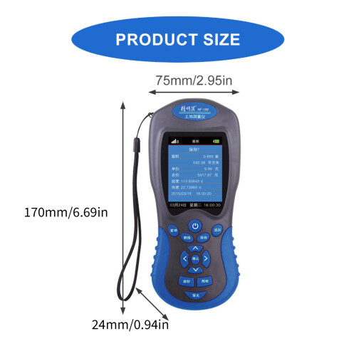 Multifunctional Land Surveying Device for Farm Mapping and Area 1