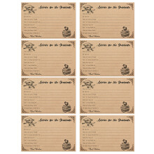8Pcs Delicate Graduation Cards High Quality Paper-Style one