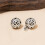 10Pcs Cloud Pattern Buttons Metal Sewing Buttons Fasteners-C 5