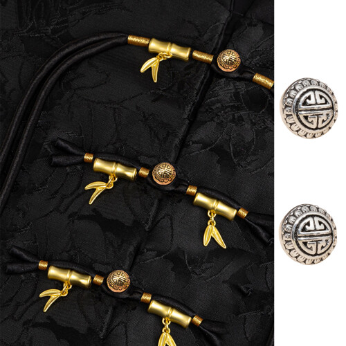 10Pcs Cloud Pattern Buttons Metal Sewing Buttons Fasteners-C 2