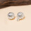 10Pcs Cloud Pattern Buttons Metal Sewing Buttons Fasteners-C 6