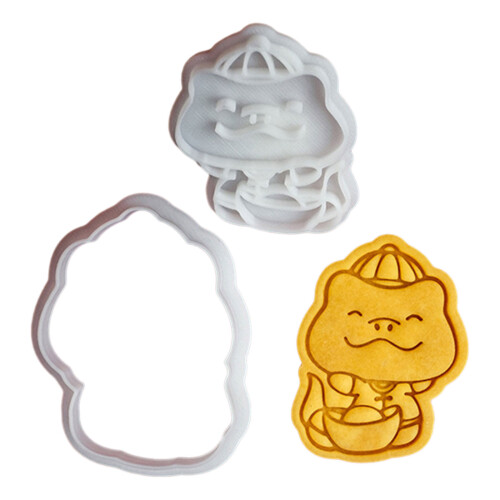 Moule à Biscuits En Bois Sculpté,Moules à Biscuits De Cuisine - Timbre à Biscuits En D