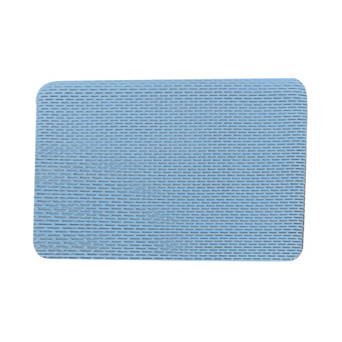 Bathroom Mat Slip Resistant PVC Rug Shower-light blue Style 2