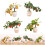 Présentoir de bonsaï d'arbre fruitier en plastique,-grenadier 3