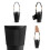 Porte-gobelet en cuir réglable pour boisson chaude,-Beige 4