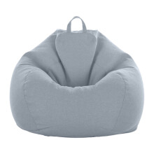Weicher Premium-Sitzsack mit Organizer, befüllbarer Cord-Sitzsack mit verdecktem Reißverschluss, Aufbewahrungsmöglichkeit für Kuscheltiere für