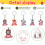 Jungle Animal Keychains Zoos Animal Keychains Keyring with 6
