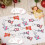 Jungle Animal Keychains Zoos Animal Keychains Keyring with 7