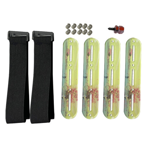 Acryl-Naht-Seitenclip mit Gummiband,-Stil B