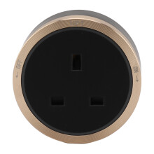 Adaptador de enchufe para riel Adaptador de corriente estándar estadounidense Enchufe inteligente Enchufe WiFi con control por voz Amplia
