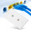 Επίτοιχη βάση 2 θυρών Cat6 Ethernet, δεν απαιτείται χειροκίνητη καλωδίωση, εξοπλισμένη 3