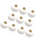 Ensemble de 10 supports de cartes nominatives en forme de-Blanc 1