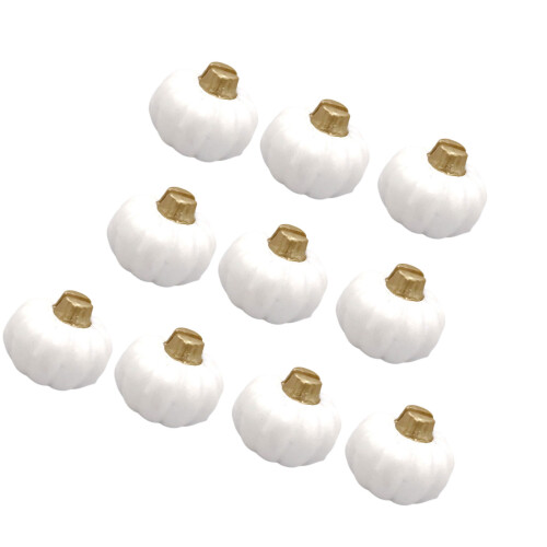 Ensemble de 10 supports de cartes nominatives en forme de-Blanc