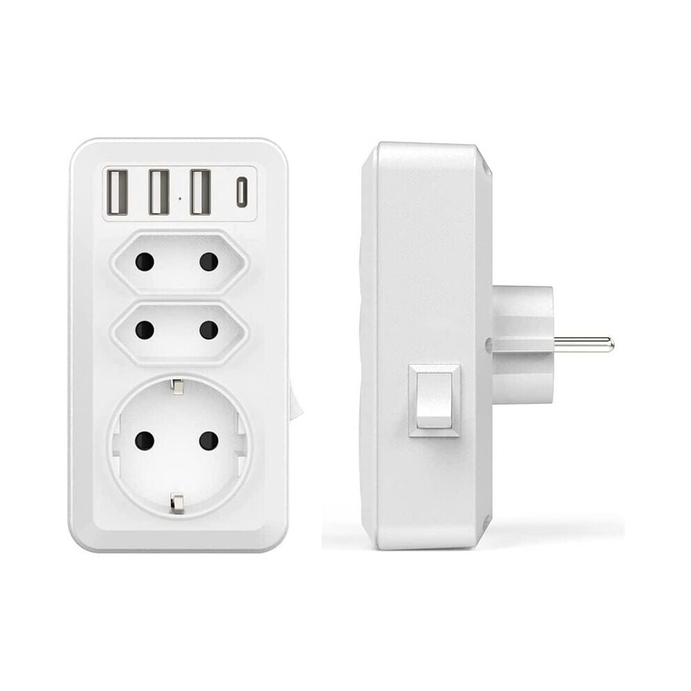 Surge Protector With Mountable Wall Outlet, Advanced Safety Features For Indoors, Smartcharge Technology For Optimized Charging, Over-Current Protecti 9454554536200