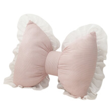 Oreiller à nœud papillon à breloques pour voiture, pour une-Rose