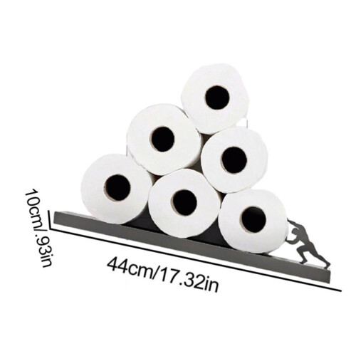 Schwebendes Regal Toilettenpapierhalter Moderne 1