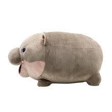 Moo Deng Pygmy Hippoes Plushes Toy Soft and Cuddly Stuffeds-S 1
