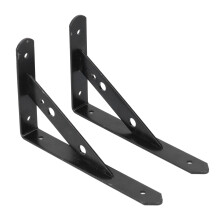 Staffe per mensole galleggianti, facili da smontare e installare per negozi, officine, barche, camper, giardini, rimorchi, cucine, bagni, acciaio