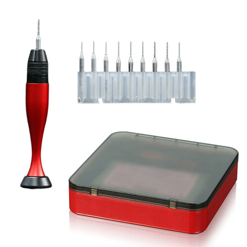 Universal Hand Drill With Ergonomic Handle For 0.3-3.2MM Drill