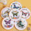 Crosses Stitching Set-Dielianhua 3 Material package wit 7