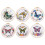 Crosses Stitching Set-Dielianhua 3 Material package wit 2