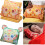 Snake Mascots Pillow Quilts Double-Use Pillow Folding Air-Red 3 6