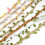 10m Leaves String Burlap Ribbon for Gardening Wedding-Silver 6