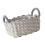 Practical Cotton Rope Storage Baskets Desk Storage Case-L 1