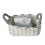 Practical Cotton Rope Storage Baskets Desk Storage Case-L 6
