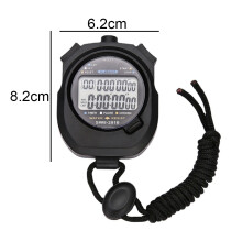 Swim Coach's Best Friend, Lightweight Design Waterproof Stopwatch Timer With Easy To Read Display And Multi-Function Electronic Capabilities