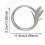 Wheat Wreath Cutting Dies Metal Die Cuts Embossing Templates 3